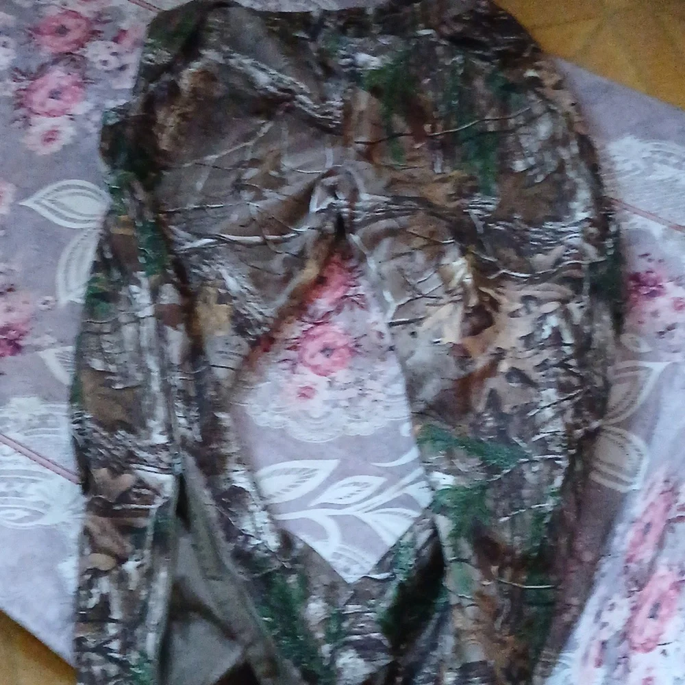 Realtree zippered leg camouflage  pants Vintage